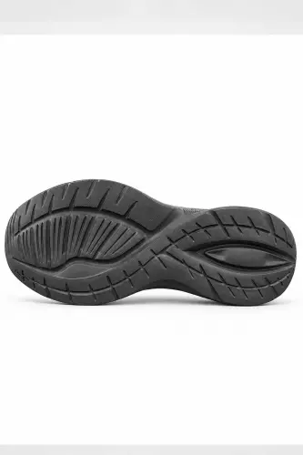 Erkek Gri Spor Ayakkabı TROXA 2,0 Memory Foam İç Taban Nefes Alabilen File Esnek Hafif Günlük Sneaker - Gri/MG - 4