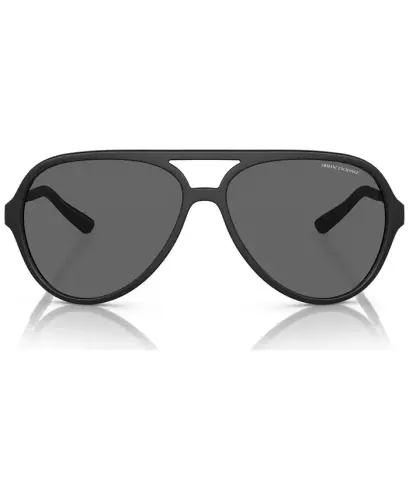 Men's Sunglasses, AX4133S60-X 60 - Matte Black - 3