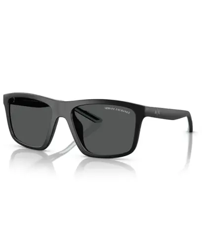 Men's Sunglasses AX4149SU - Matte Black - 1