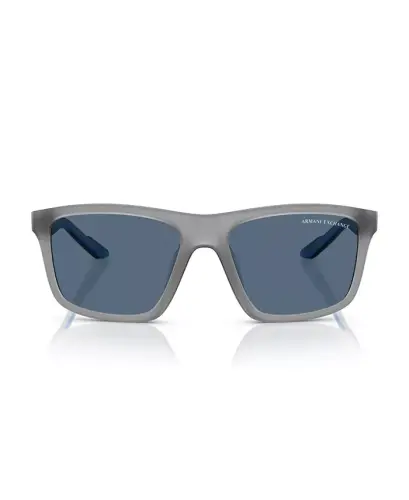 Men's Sunglasses AX4149SU - Matte Opalescent Gray - A|X ARMANI EXCHANGE (1)