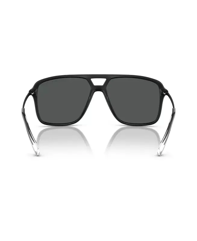 Men's Sunglasses AX4150SU - Matte Black - 4