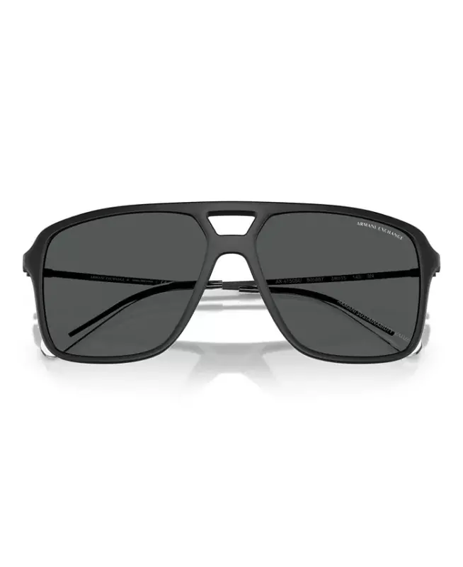 Men's Sunglasses AX4150SU - Matte Black - 5