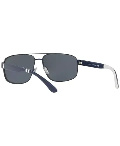 Men's Sunglasses, PH3112 - Matte Navy Blue - 8