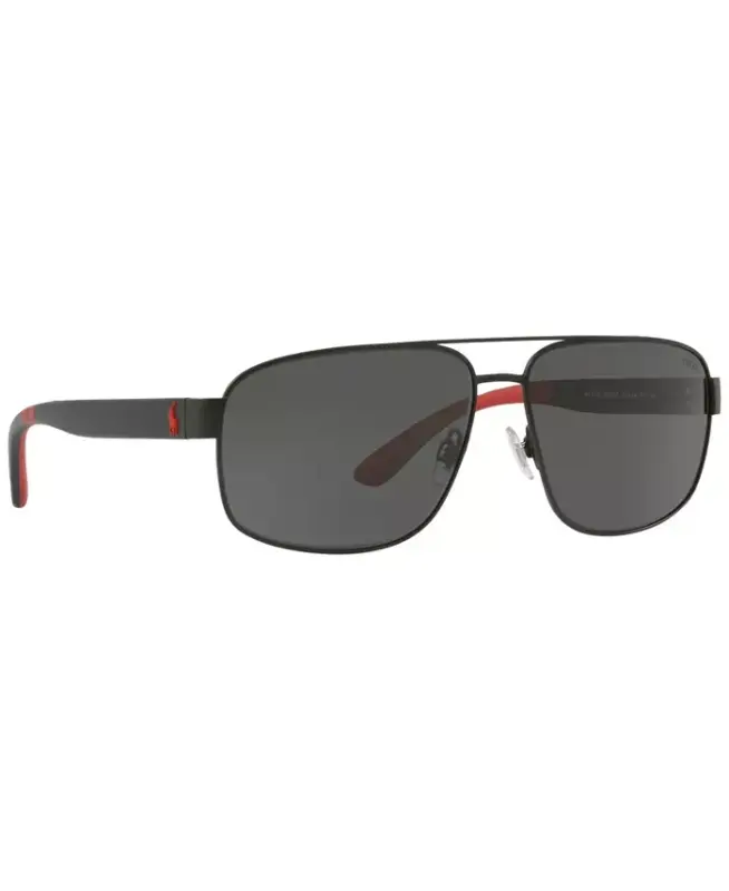 Men's Sunglasses, PH3112 - Matte Black - 7