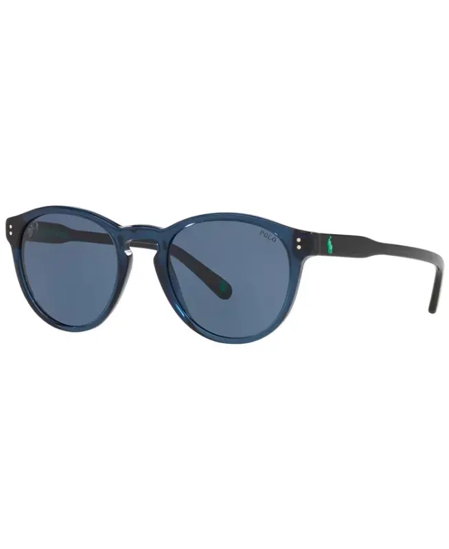 Men's Sunglasses, PH4172 50 - SHINY TRANSPARENT BLUE/DARK BLUE - 1