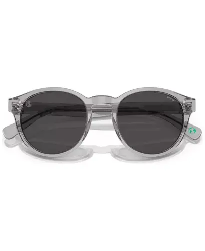 Men's Sunglasses, PH4192 - Shiny Transparent Gray - 5
