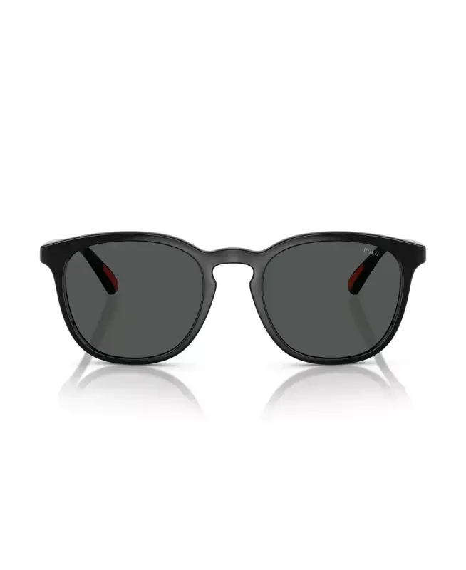 Men's Sunglasses PH4222U-Shiny Transparent Gray - POLO RALPH LAUREN