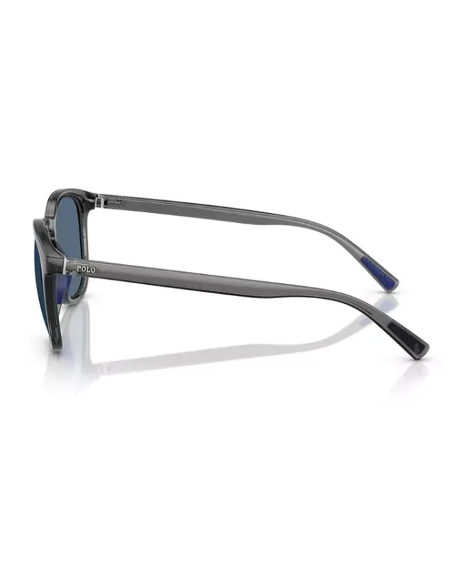 Men's Sunglasses PH4222U-Shiny Transparent Gray - 3