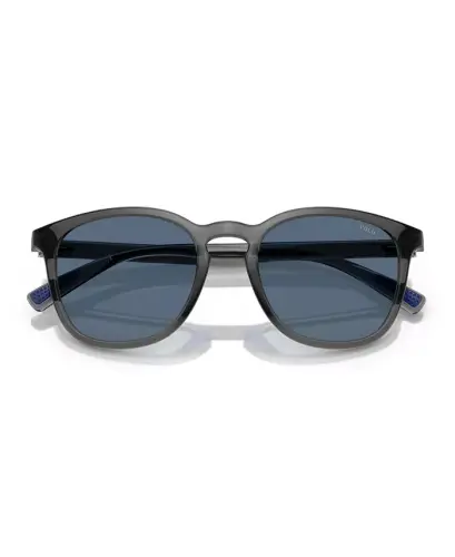 Men's Sunglasses PH4222U-Shiny Transparent Gray - 5