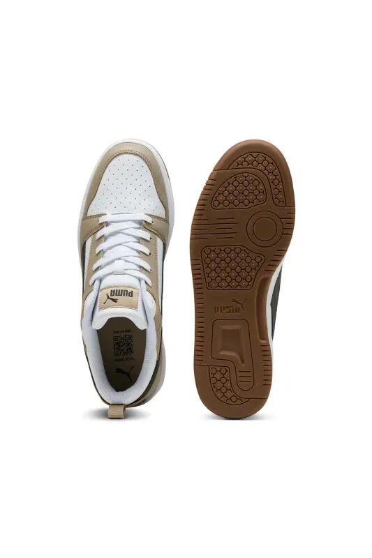 Erkek Günlük Ayakkabı Sneaker Renkli - 10Beyaz839232852 - 4