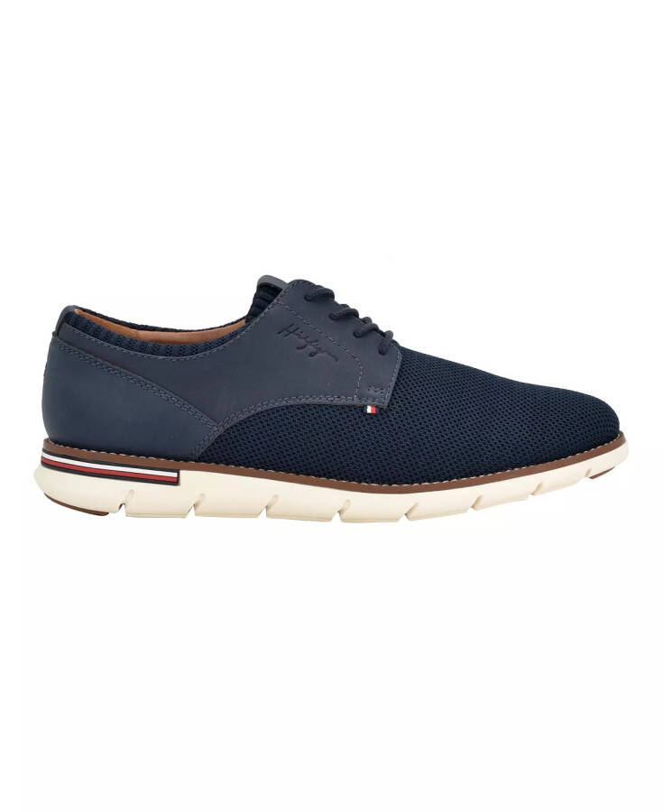 Men's Winner Casual Lace Up Oxfords - Navy Multi - 2