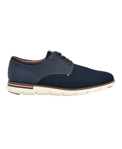 Men's Winner Casual Lace Up Oxfords - Navy Multi - TOMMY HILFIGER (1)