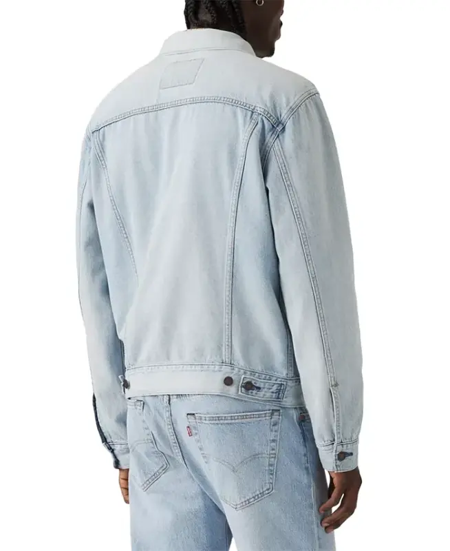 Men's Lightweight Trucker Jacket - Build A House Ltwt - 2