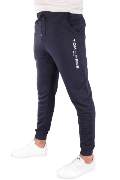 Erkek Haki Renk Eşofman Altı-LACİVERT - TOM FREE STORE