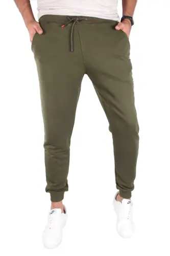Erkek Haki Renk Eşofman Altı - YEŞİL - TOM FREE STORE (1)