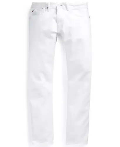 Men's Hampton Relaxed Straight Jeans - Hudson White - 5