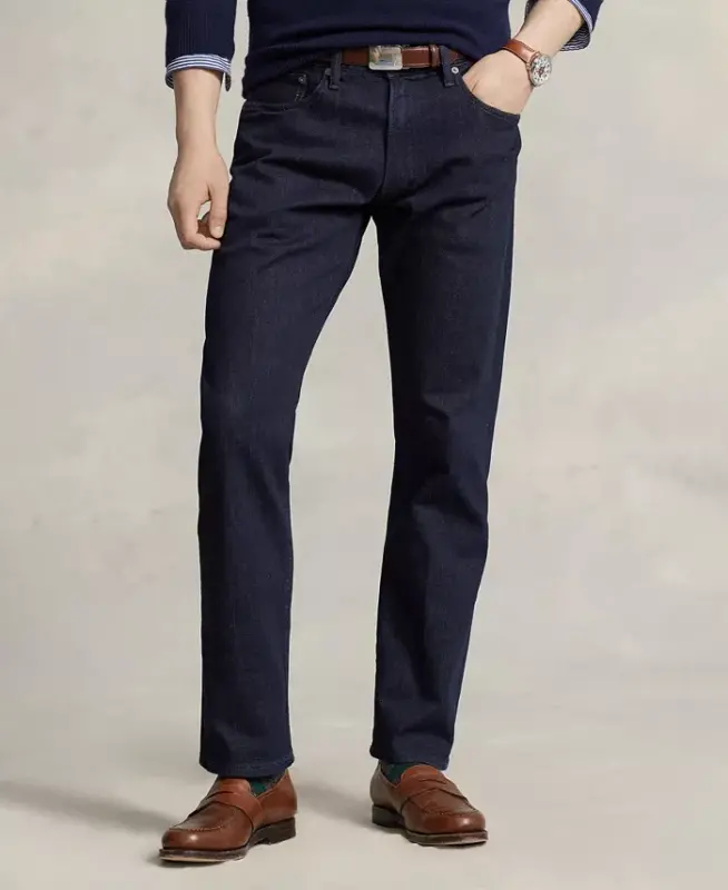 Men's Hampton Relaxed Straight Jeans-Miller Rinse - POLO RALPH LAUREN