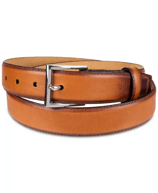 Men's Harrison Grand Belt - Tan - COLE HAAN