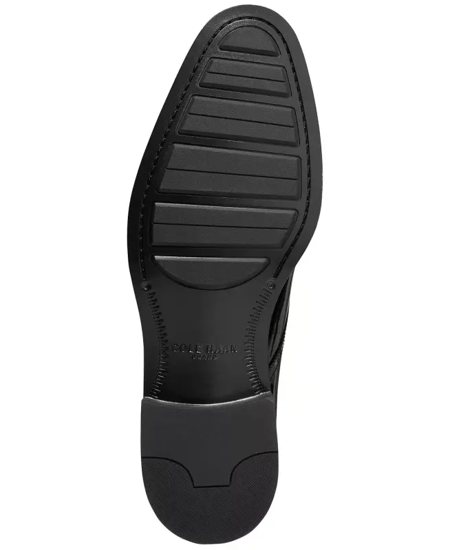 Men's Hawthorne Plain Oxford Dress Shoe - Black Patent / Black - 3