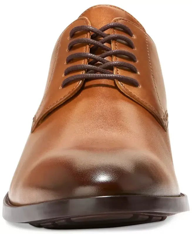 Men's Hawthorne Plain Oxford Dress Shoe - British Tan - 3