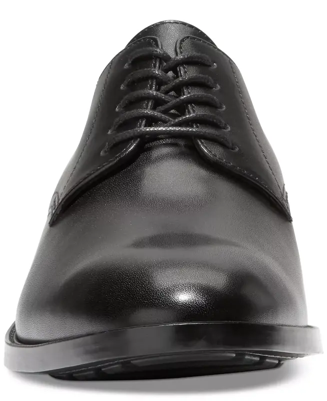 Men's Hawthorne Plain Oxford Dress Shoe - Black - 3