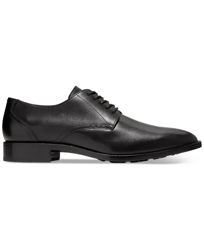 Men's Hawthorne Plain Oxford Dress Shoe - Black - 2
