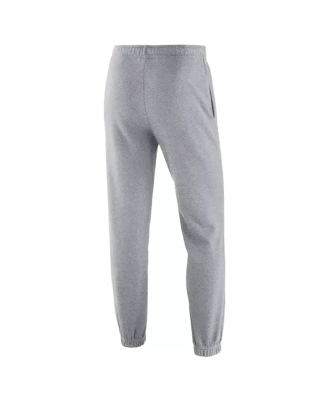 Men's Heathered Gray Oklahoma State Cowboys Saturday Fleece Pants - Heathered Gray - 4
