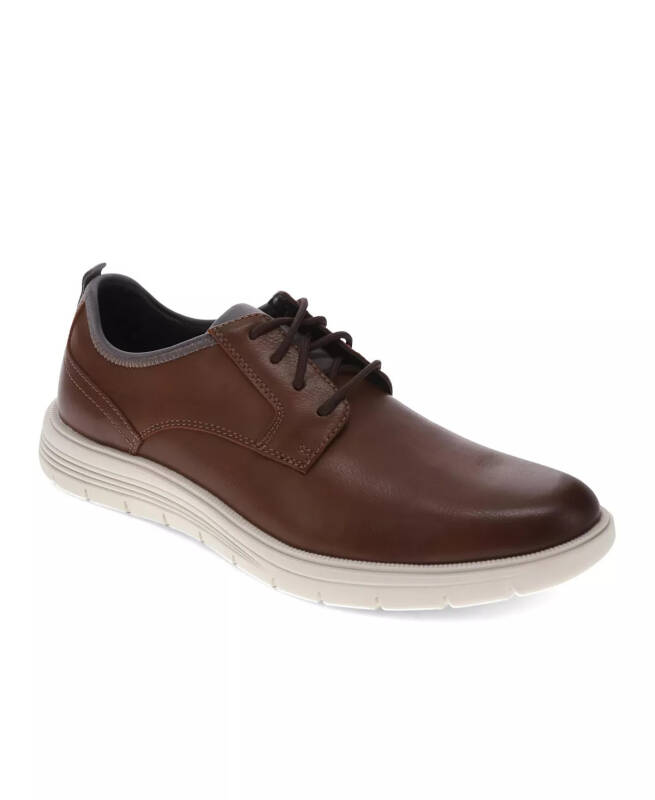Men's Herron Oxford Shoes - Dark Tan - 1