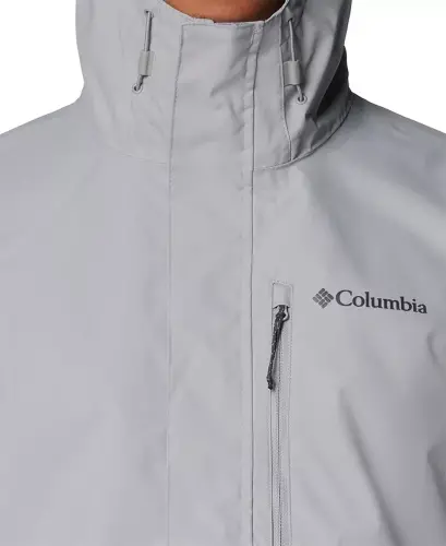 Men's Hikebound II Jacket-Columbia Grey, City Grey - 7