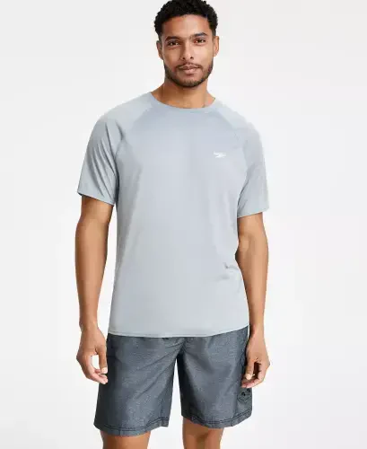 Men's Quick-Dry UPF 50+ Rash Guard-Monument - SPEEDO (1)