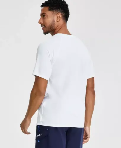 Men's Quick-Dry UPF 50+ Rash Guard -White - SPEEDO (1)