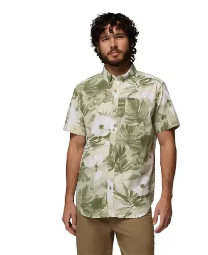 Men's Rapid Rivers Printed Shirt - SAFARI, FL 