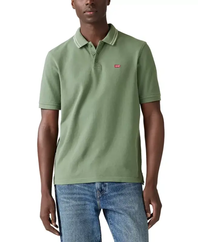 Men's Housemark Regular-Fit Polo Shirt - Laurel Wreath - 1
