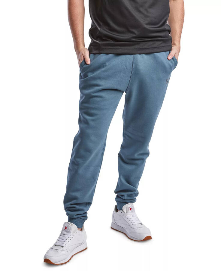 Erkek Identity Klasik Polar Çektirmeli Bel Logo Jogger Pantolon Hoops Mavi - 1