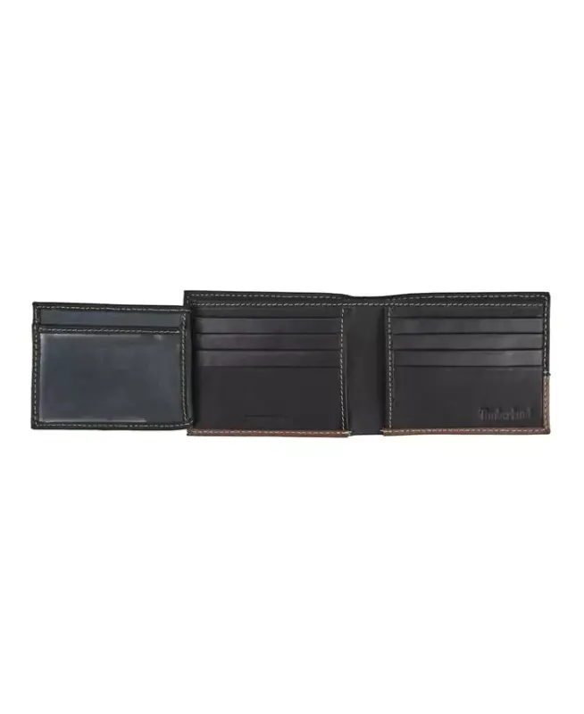 Men's Two-Tone Commuter Wallet - Brown,Black - 2