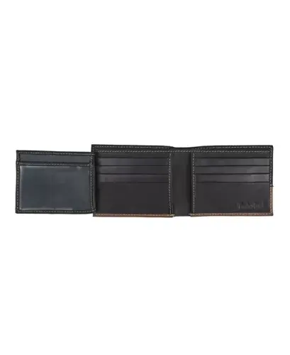 Men's Two-Tone Commuter Wallet-Brown,Black - TIMBERLAND (1)