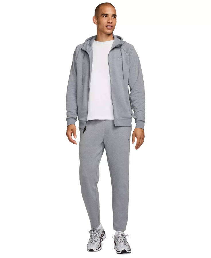 Erkek İlkokul Dri-FIT Fermuarlı Performans Kapüşonlu Cool Grey/htr/(cool Grey) - 4