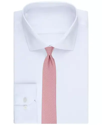 Men's Inari Solid Tie, Exclusively at Modazone - Pink - 3