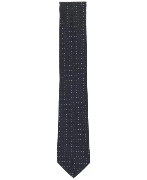 Men's Inari Solid Tie, Exclusively at Modazone-Black - ALFANI (1)