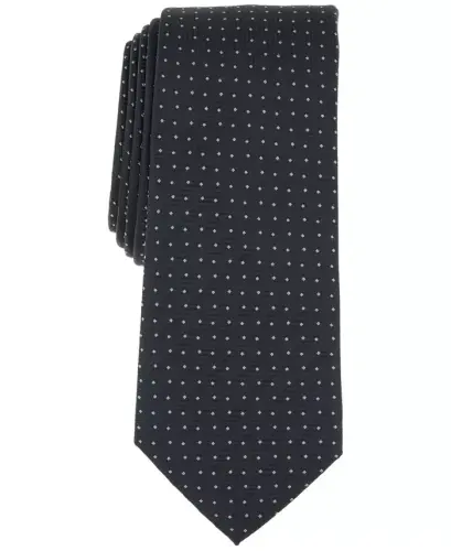 Men's Inari Solid Tie, Exclusively at Modazone - Black 