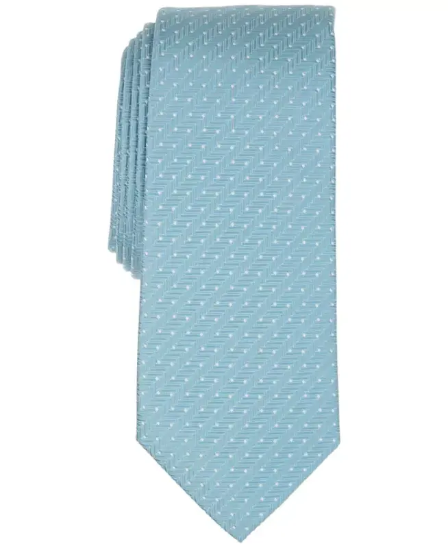 Men's Inari Solid Tie, Exclusively at Modazone - Blue - ALFANI