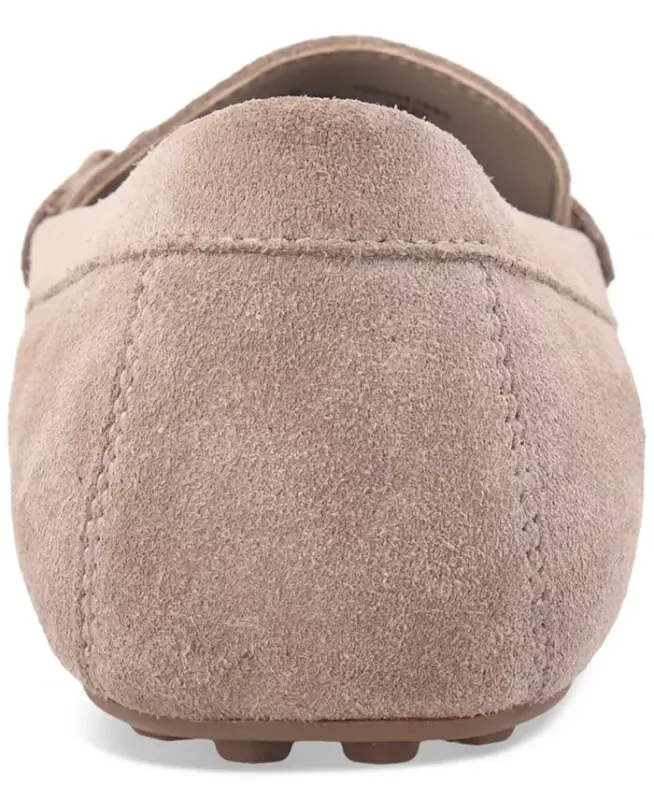 Men's Jason Suede Slip-On Bit Drivers, Exclusively at Modazone - Elegant Taupe Suede - 3