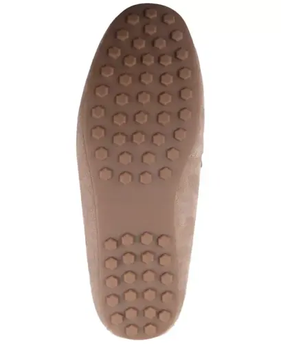Men's Jason Suede Slip-On Bit Drivers, Exclusively at Modazone - Elegant Taupe Suede - 5
