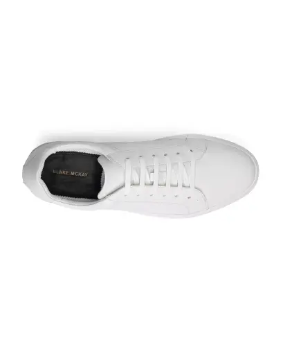 Men's Men s Jay Casual Low Top Fashion Sneaker - White - 2