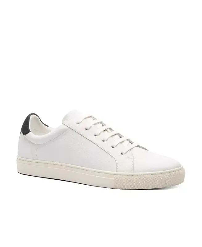 Men's Men s Jay Casual Low Top Fashion Sneaker - White/navy - 1