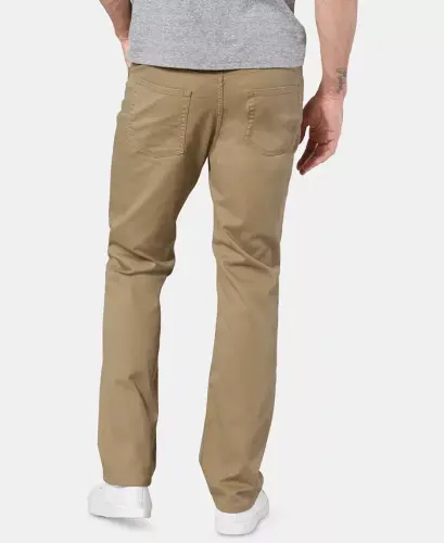 Men's Jean Cut Straight-Fit All Seasons Tech Khaki Pants - Beige Khaki - 2