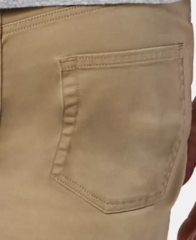 Men's Jean Cut Straight-Fit All Seasons Tech Khaki Pants - Beige Khaki - 4