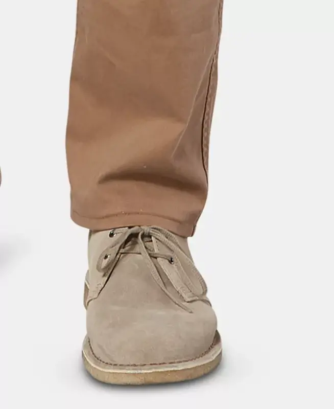 Men's Jean Cut Straight-Fit All Seasons Tech Khaki Pants - Brown - 3