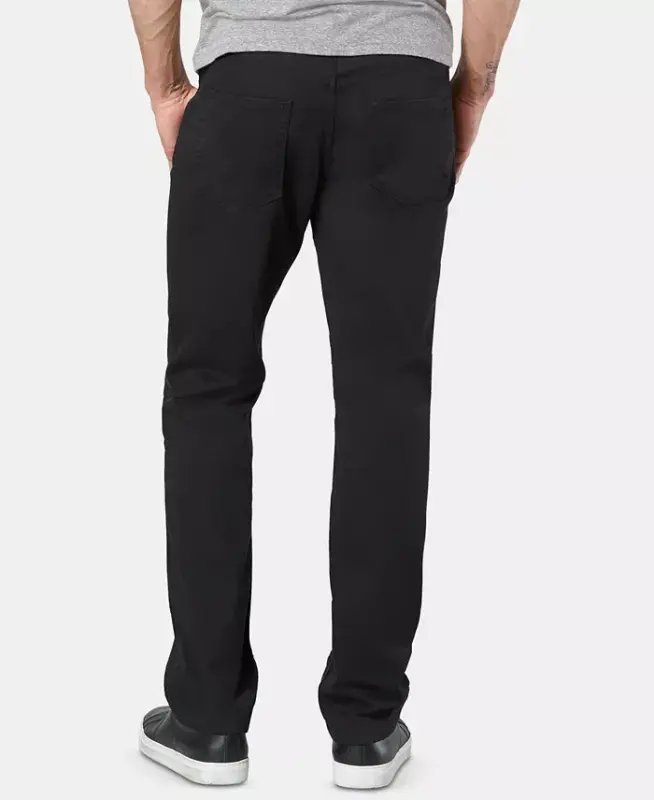 Men's Jean Cut Straight-Fit All Seasons Tech Khaki Pants - Black - 2