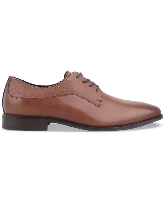 Men's Jefferson Leather Dress Shoes, Exclusively at Modazone - Burnt Copper Leather - 2